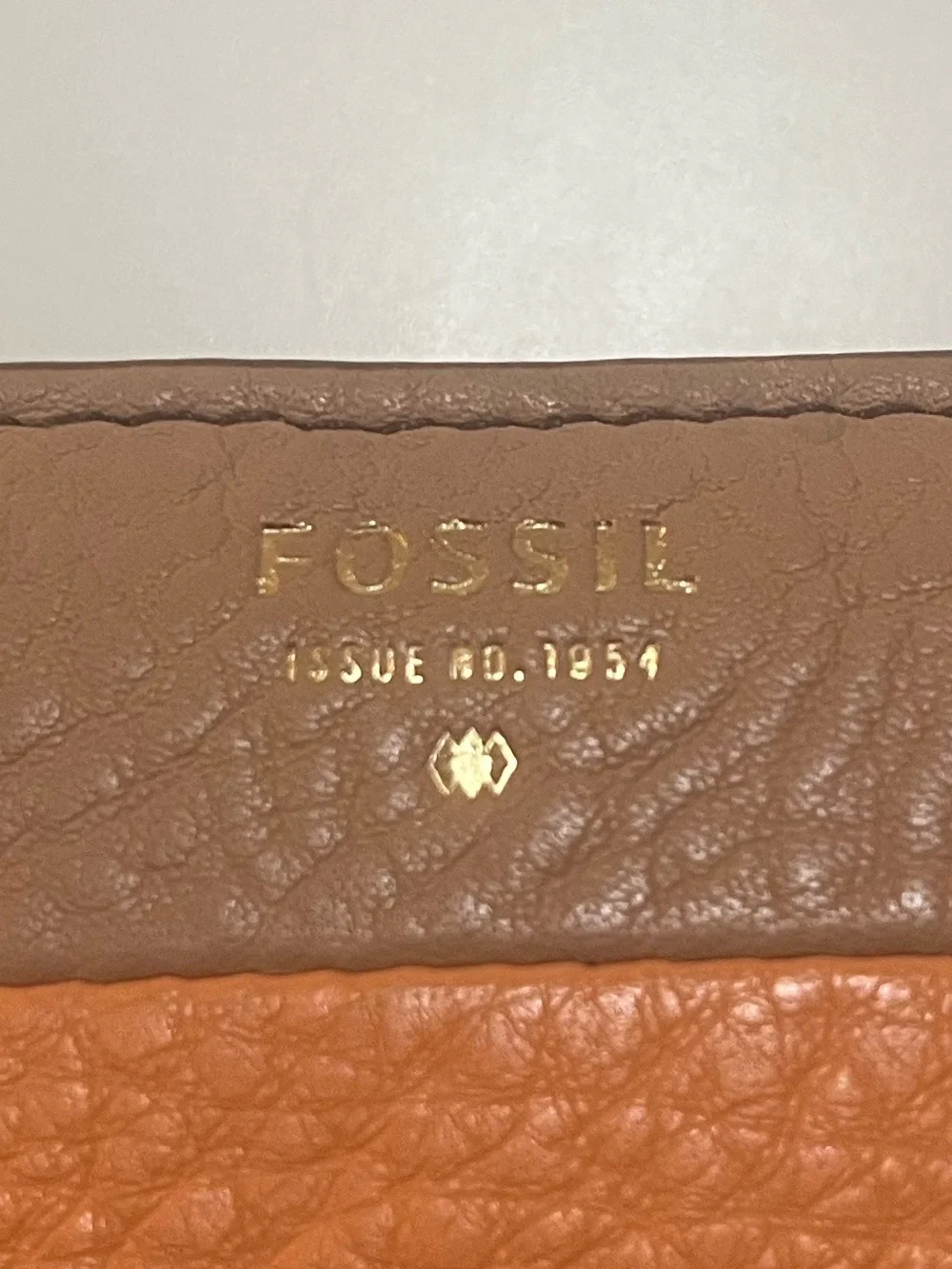 Fossil Leather Bifold Wallet